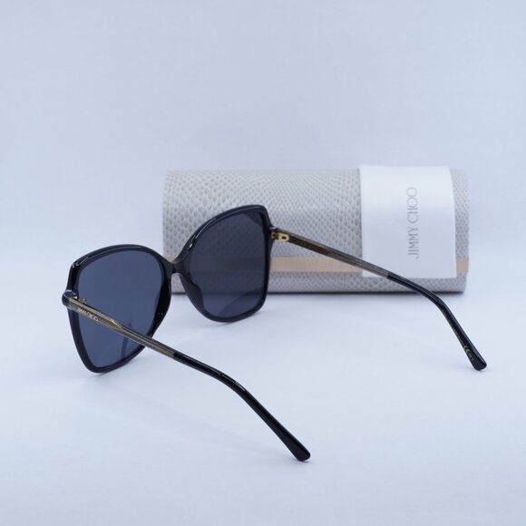 Jimmy Choo FEDE/S 0807 IR Butterfly Sunglasses - Black/Grey - Picture 10 of 10